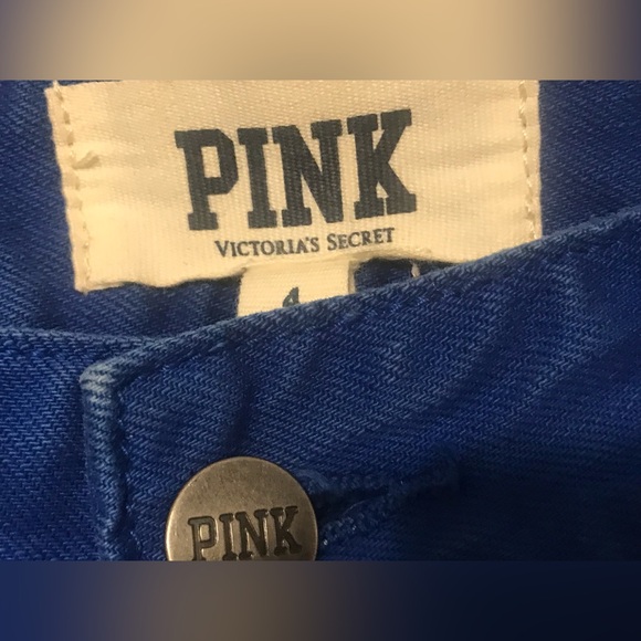 ❤️ AWESOME VICTORIA’S SECRET DENIM JEANS SIZE 2 like new pretty blue VS PINK - Picture 6 of 11